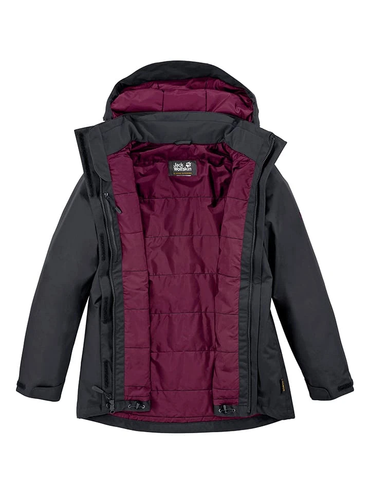 Jack Wolfskin Funktionsjacke "Granville" In Anthrazit - Image 4