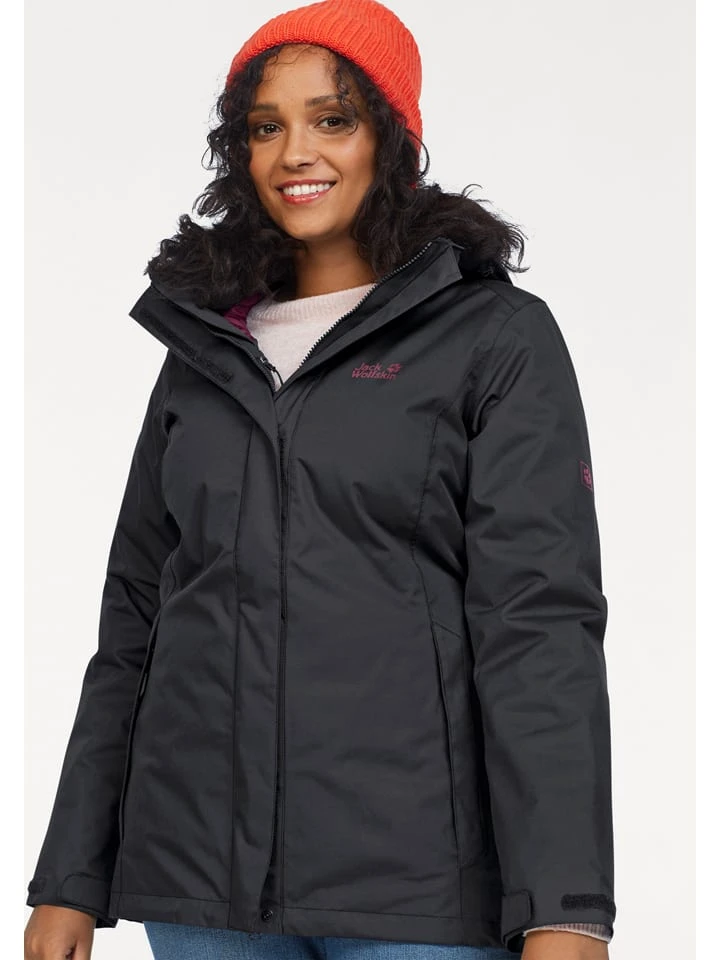 Jack Wolfskin Funktionsjacke "Granville" In Anthrazit