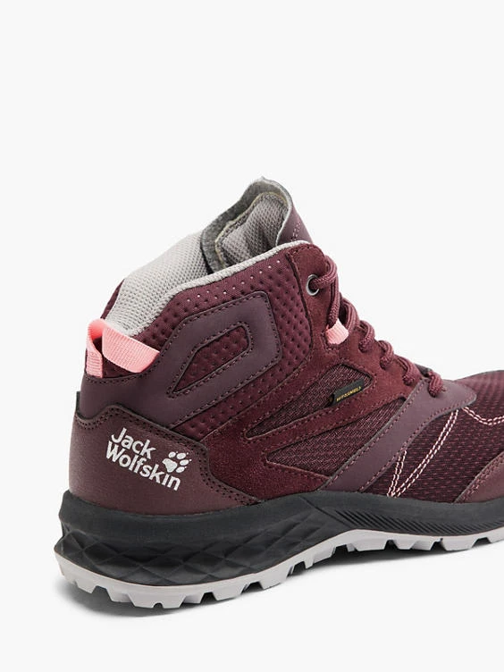 Jack Wolfskin Trekkingboots South Hiker Lt Shield Mid W Burgunder - Image 4