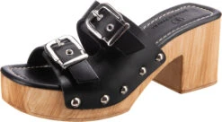J&F Fashion Woody Mules