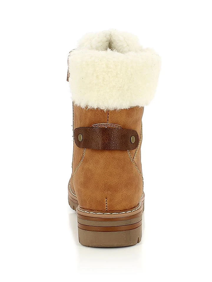 Kimberfeel Winterboots "Flavie" In Hellbraun - Image 3