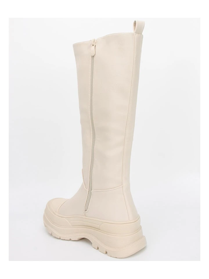 Stiefel In Creme - Image 4