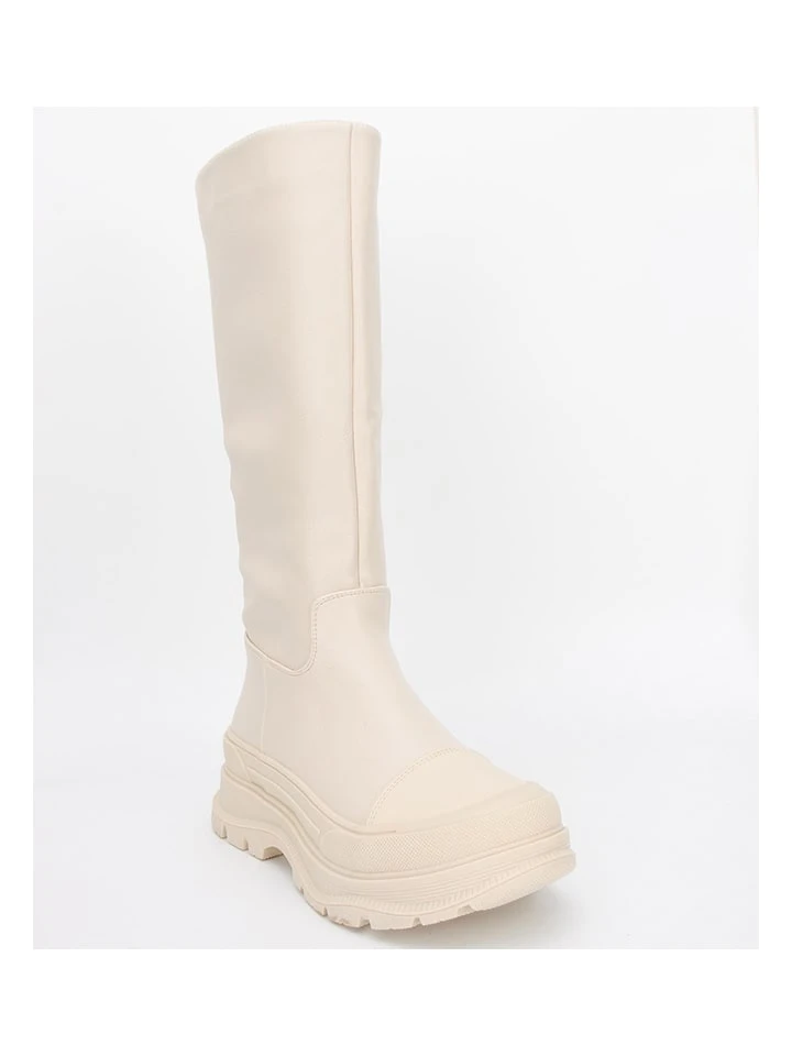 Stiefel In Creme