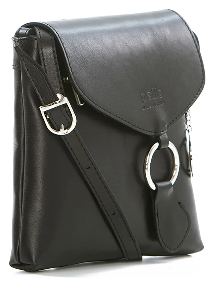 Leder-Umhängetasche "Brenta" In Schwarz - (B)21 X (H)22 X (T)4 Cm - Image 4