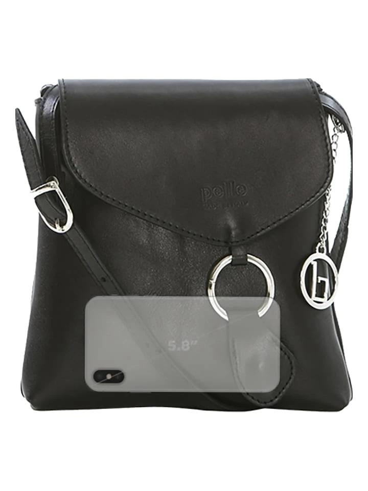 Leder-Umhängetasche "Brenta" In Schwarz - (B)21 X (H)22 X (T)4 Cm - Image 5