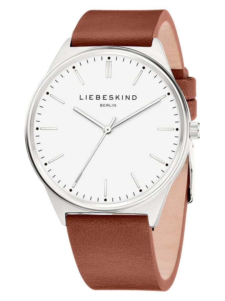 Liebeskind Quarzuhr In Hellbraun/ Silber/ Weiß - Image 2