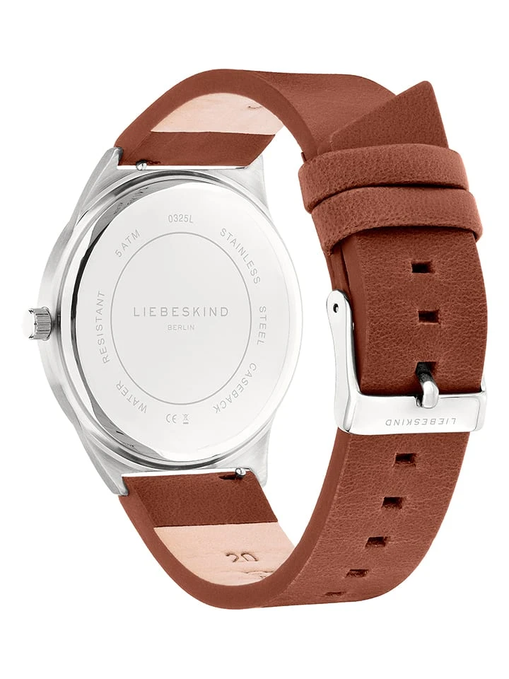 Liebeskind Quarzuhr In Hellbraun/ Silber/ Weiß - Image 4