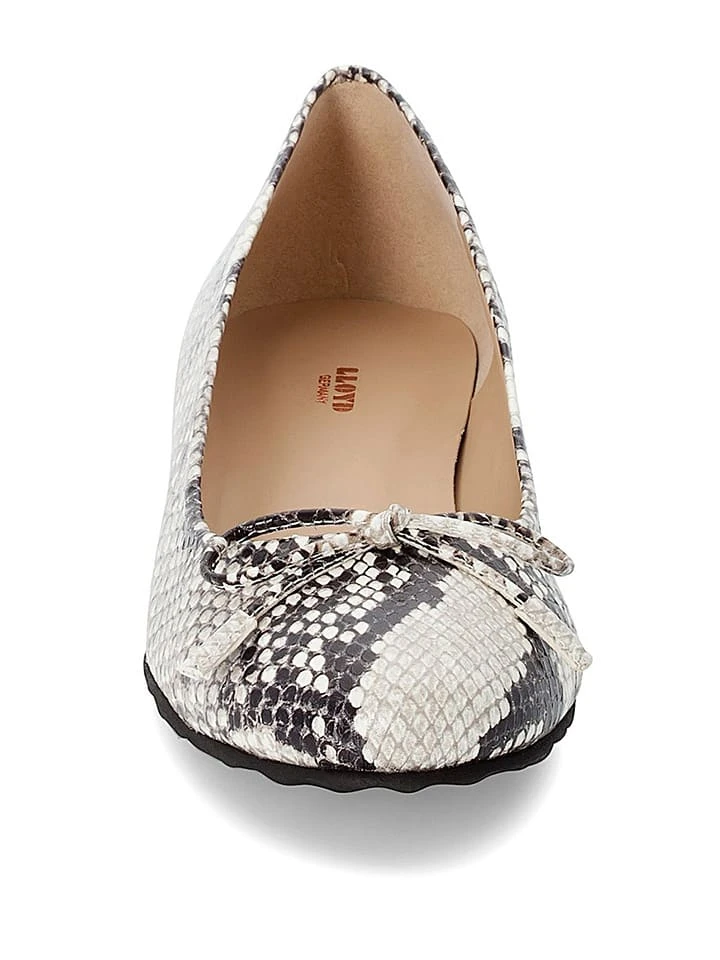 Lloyd Leder-Ballerinas In Beige/ Braun - Image 3