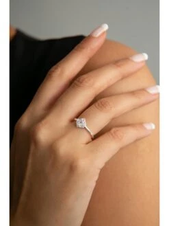 Silber-Ring Mit Edelstein