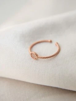 Silber-Ring Mit Edelsteinen