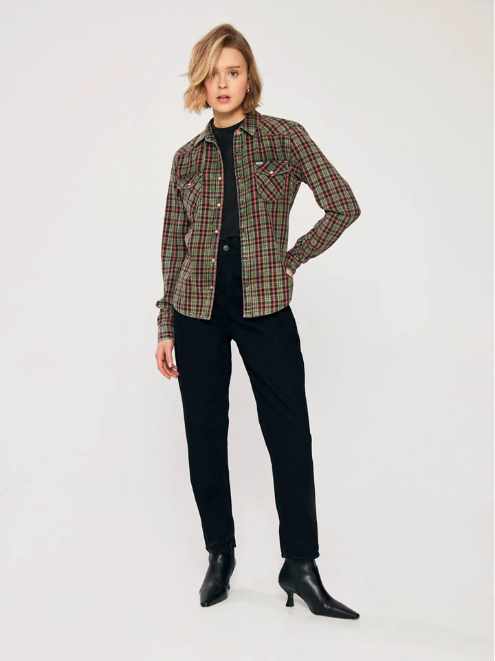 LTB Hemd "Lucinda" - Regular Fit - In Rot/ Grün - Image 5