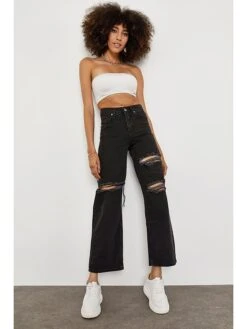 Jeans - Comfort Fit - In Schwarz