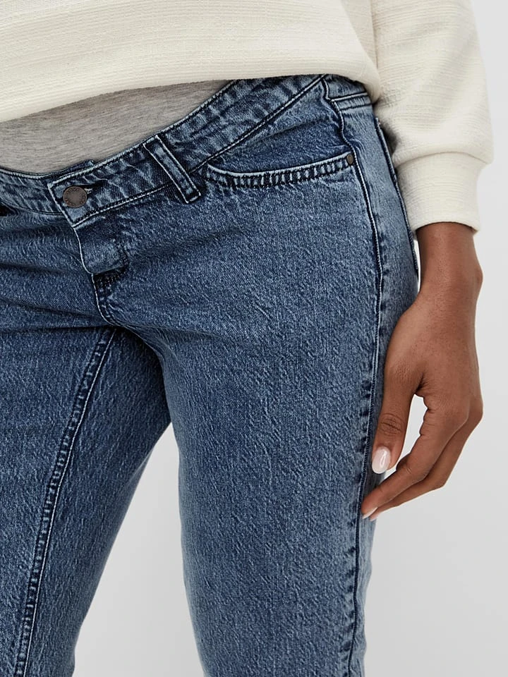 Umstandsjeans "Town" - Regular Fit - In Blau - Image 6