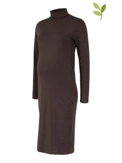 Umstandskleid "Sia" In Dunkelbraun