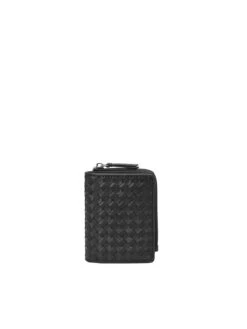 Marc O'Polo Leder-Geldbörse In Schwarz - (B)11,5 X (H)9 X (T)1,5 Cm