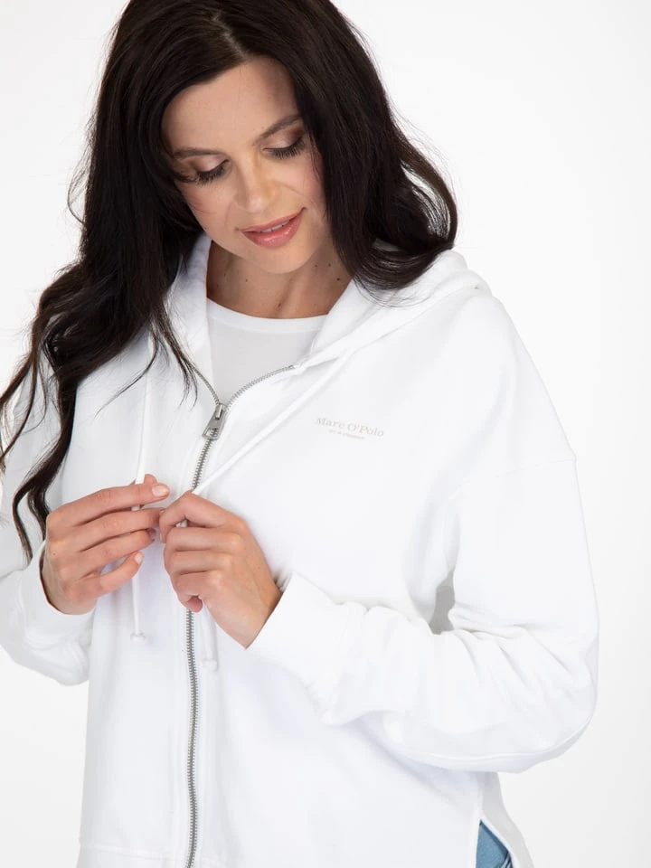 Marc O'Polo Sweatjacke In Weiß - Image 3