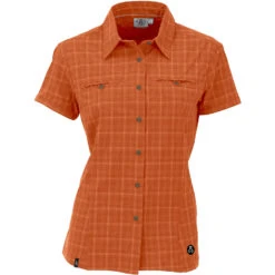 Kurzarmbluse Agile XT In Orange