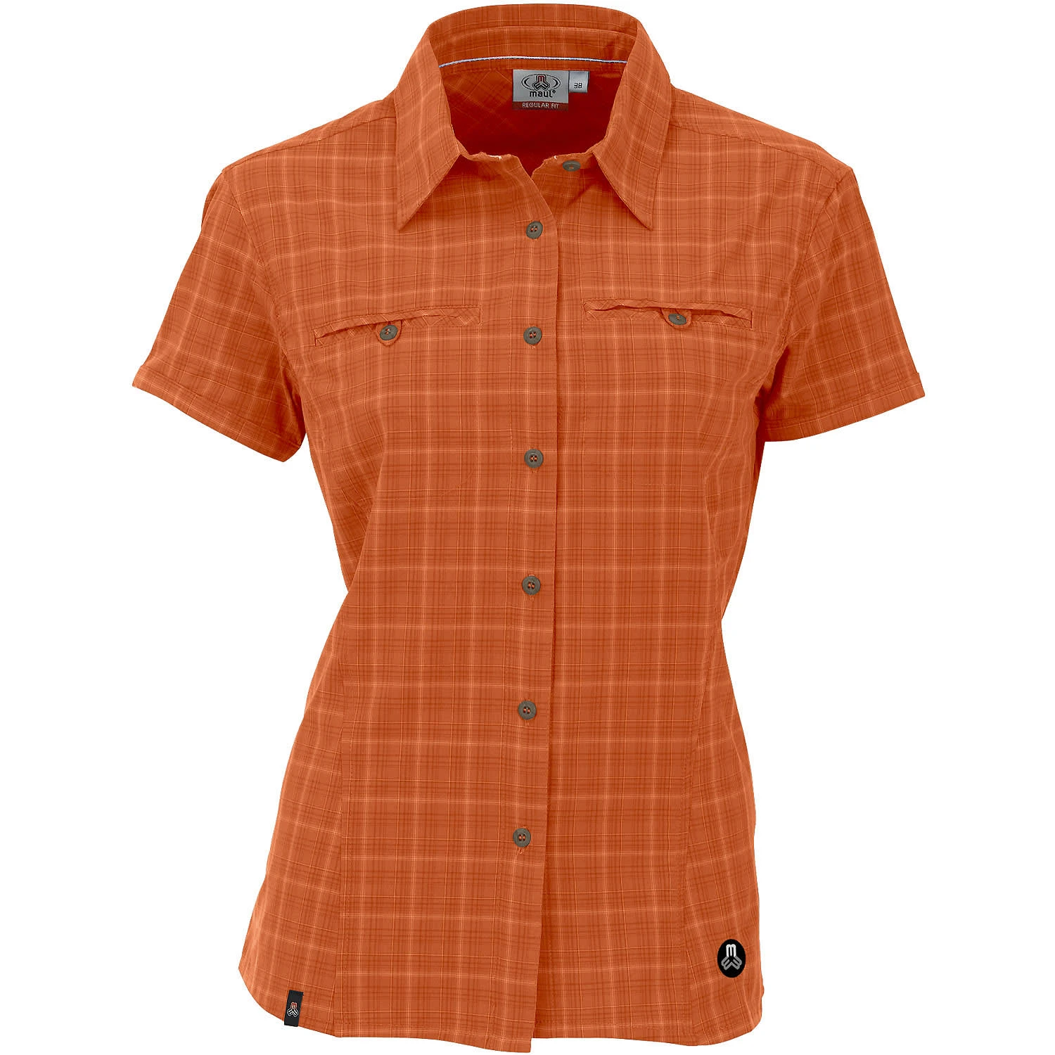 Kurzarmbluse Agile XT In Orange