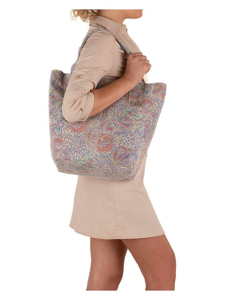 Leder-Henkeltasche "Liberazione" In Rosa/ Bunt - (B)20 X (H)35 X (T)18 Cm - Image 5