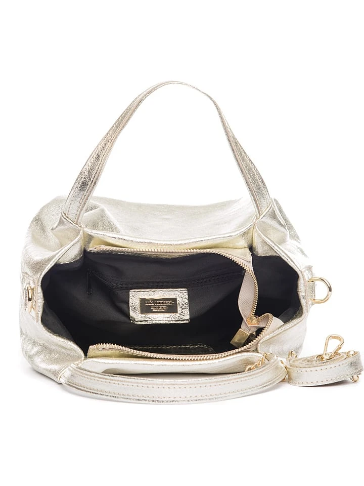 Leder-Henkeltasche "Vigentino" In Silber - (B)26 X (H)20 X (T)14 Cm - Image 4