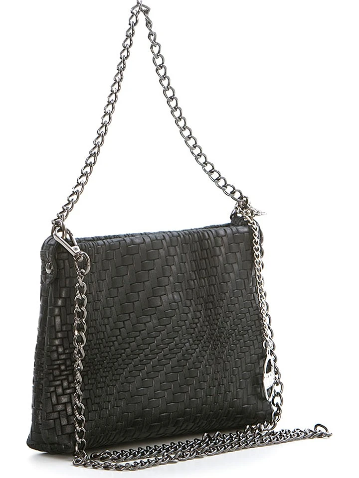 Leder-Umhängetasche "Lunigiana" In Schwarz - (B)26 X (H)16 X (T)4 Cm - Image 2