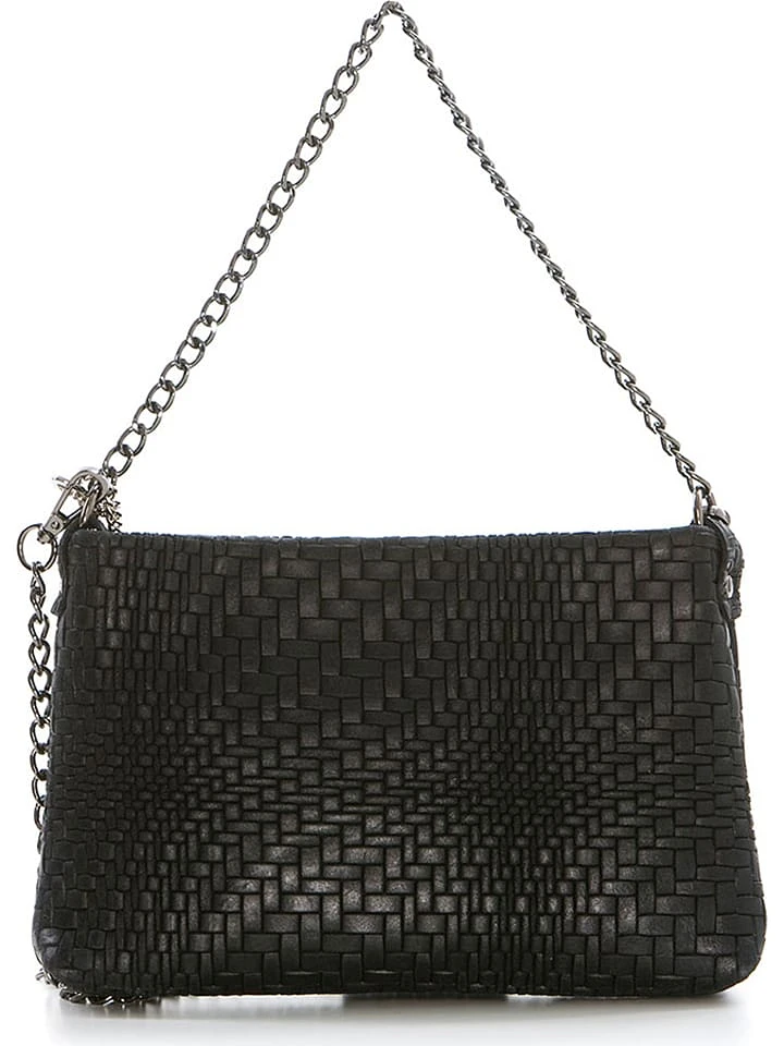 Leder-Umhängetasche "Lunigiana" In Schwarz - (B)26 X (H)16 X (T)4 Cm - Image 3