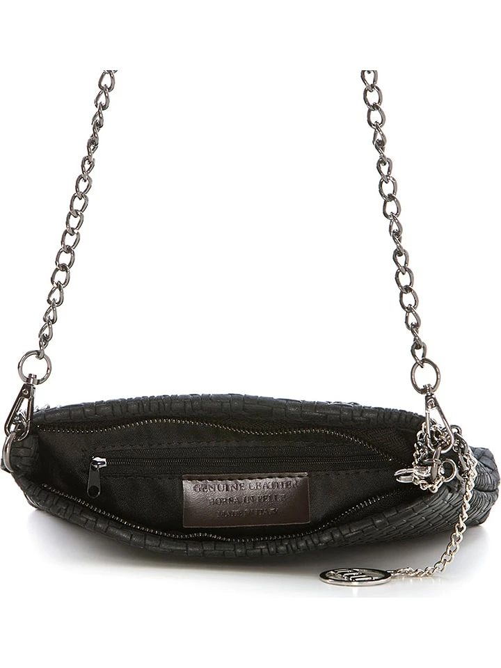 Leder-Umhängetasche "Lunigiana" In Schwarz - (B)26 X (H)16 X (T)4 Cm - Image 4