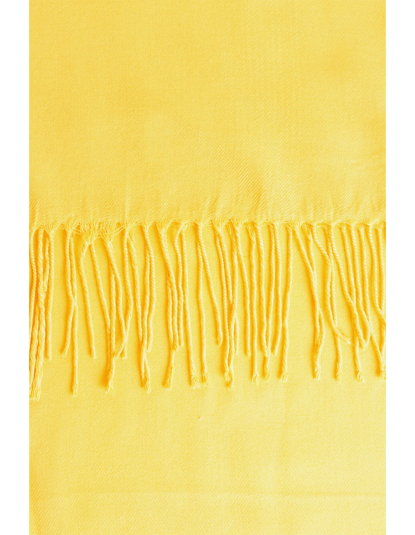 MORE&MORE Fransenschal In Gelb - Image 2