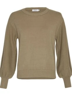 MOSS COPENHAGEN Pullover "Gesina Jilli" In Khaki