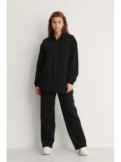 NA-KD Hemd In Schwarz