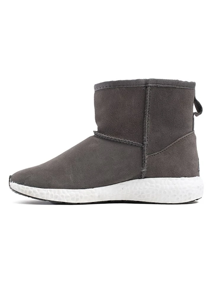Leder-Winterboots "Boop" In Grau - Image 3