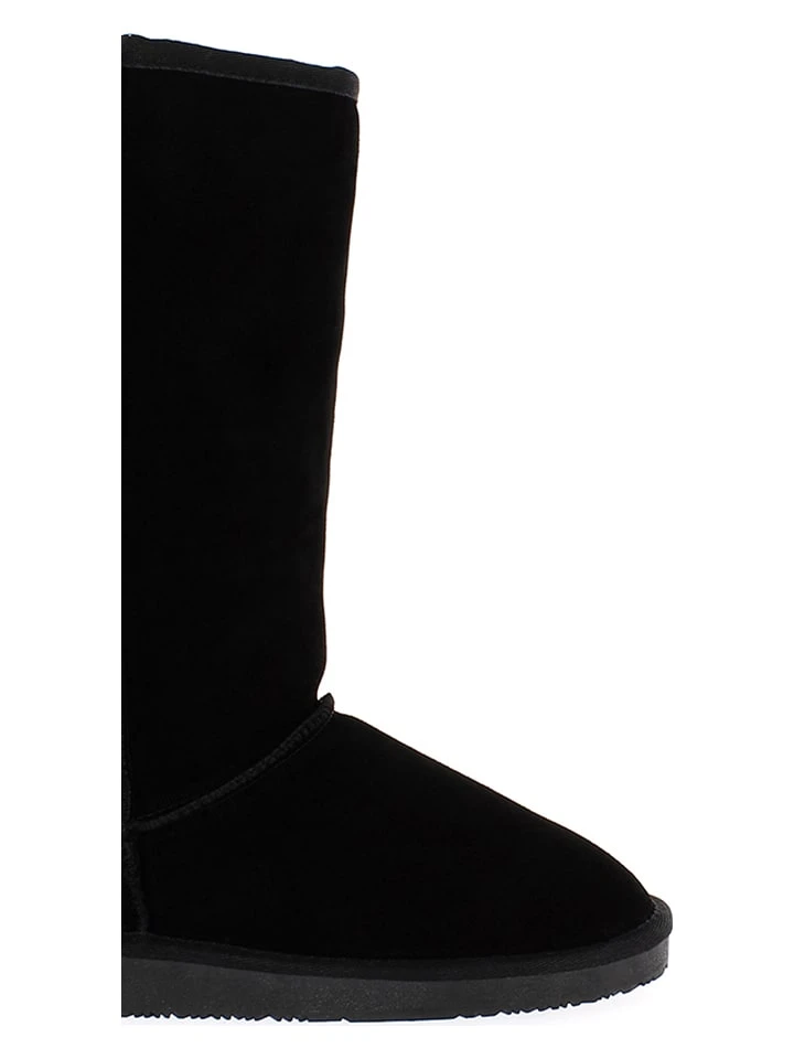 Leder-Winterstiefel "Wharfe" In Schwarz - Image 3