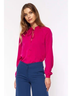 Bluse In Fuchsia