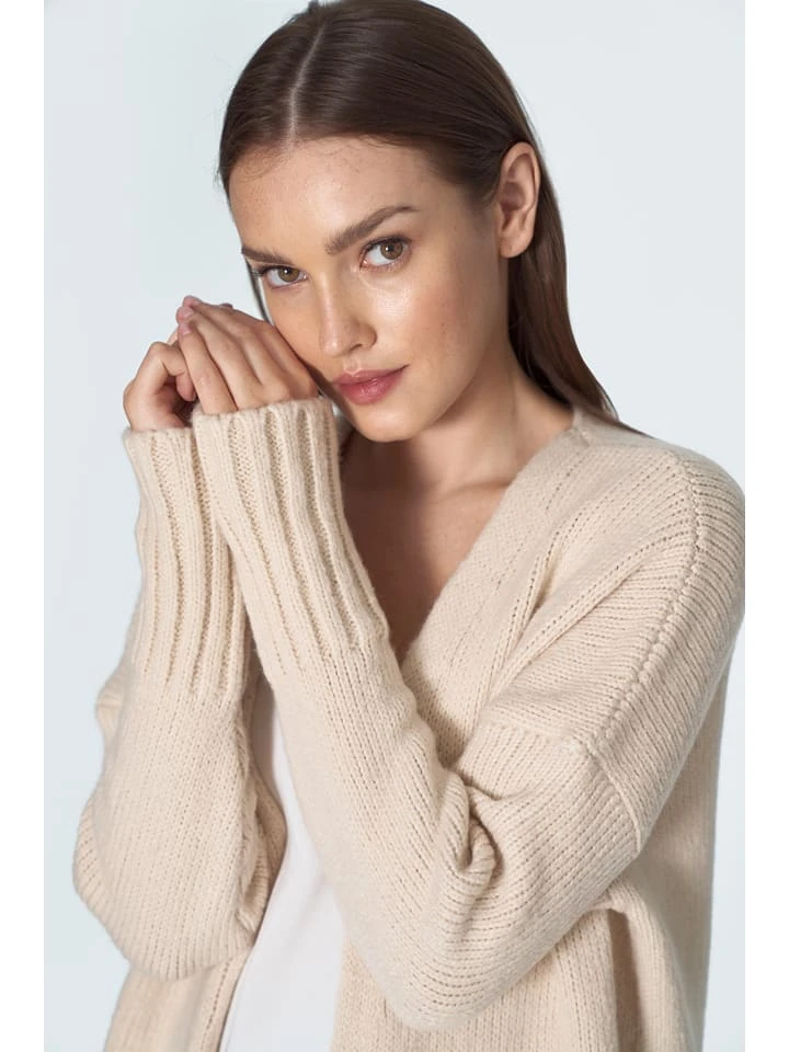 Longcardigan In Beige - Image 2