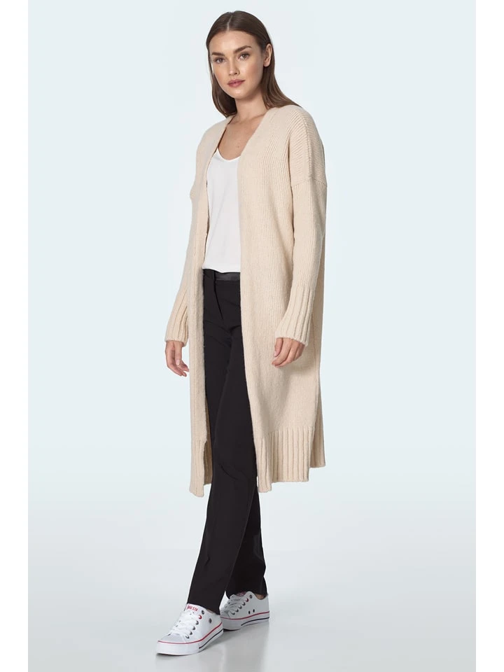 Longcardigan In Beige - Image 5