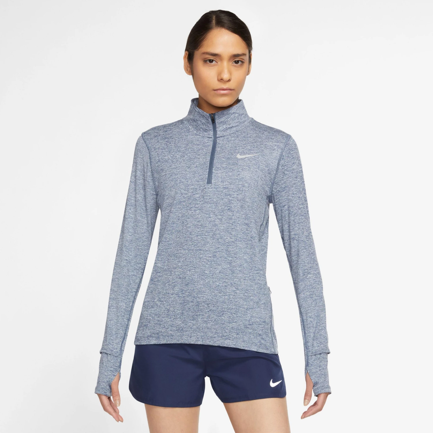 Nike Performance Funktionsshirt DF ELEMENT In Diffused Blue-reflective Silv - Image 4