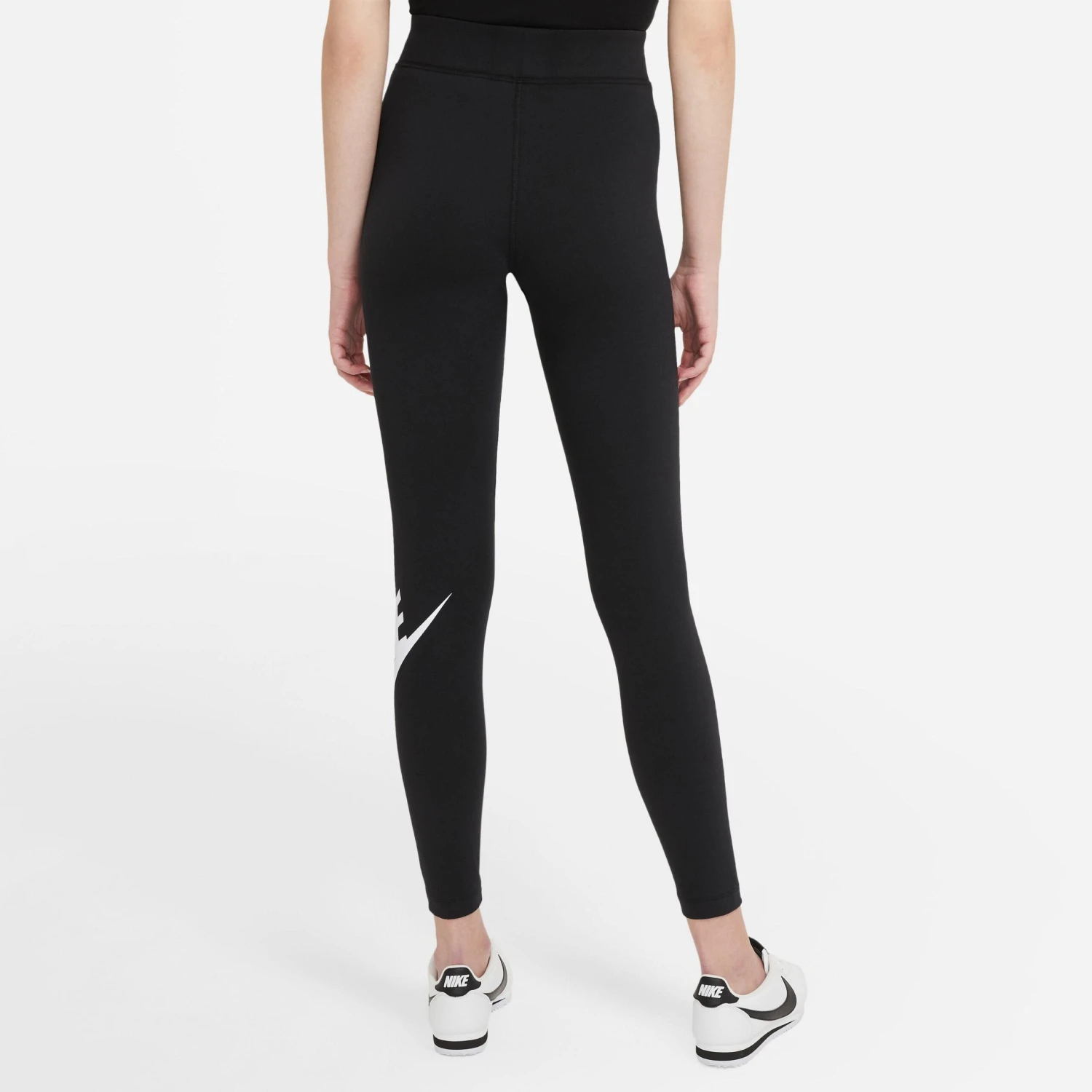 Nike Sportswear Leggings NSW Essential In Black-white - Image 6