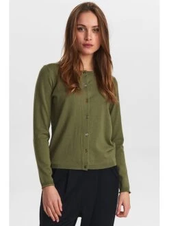 Cardigan "Nubia" In Oliv