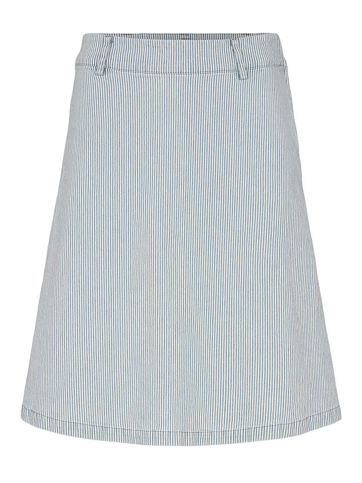 Rock "Nuelaine" In Blau/ Weiß