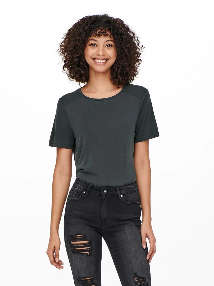 ONLY Shirt "Free" In Anthrazit - Image 3