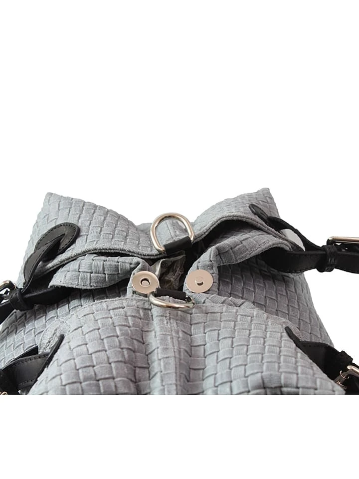 Leder-Henkeltasche In Grau - (B)34 X (H)29 X (T)18 Cm - Image 5