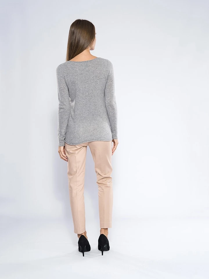 Kaschmir-Pullover "Megan" In Grau - Image 2