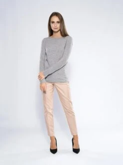 Kaschmir-Pullover "Megan" In Grau