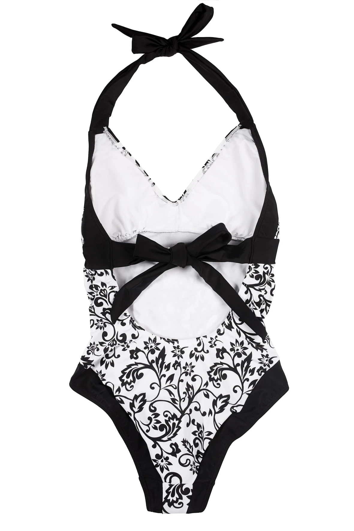 ARI Umstandsbadeanzug In Schwarz-Weiß - Image 3