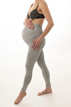 JULIETTA_Umstandsleggings_hellgrau