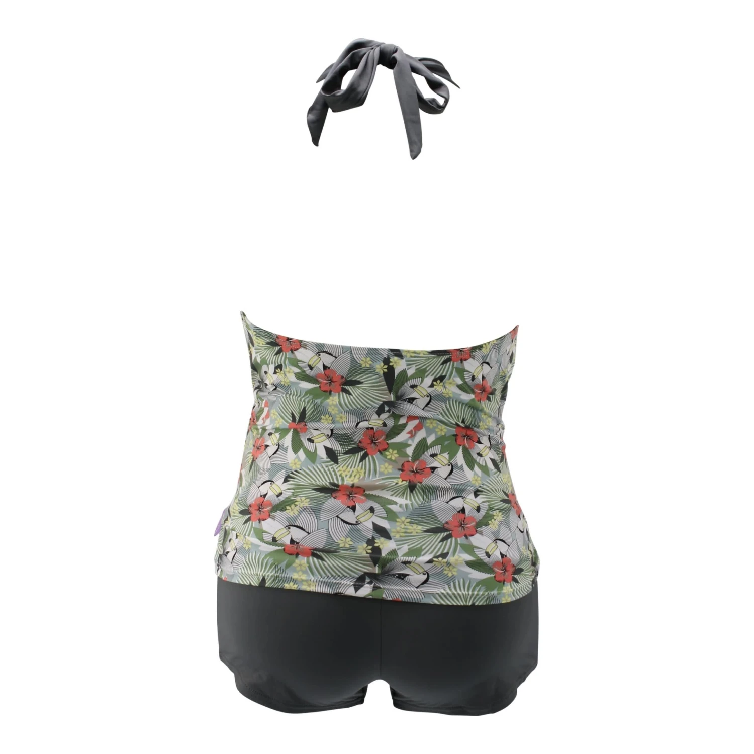 Umstandstankini "TUKINI" In Hawaiitukan-Druck - Image 8