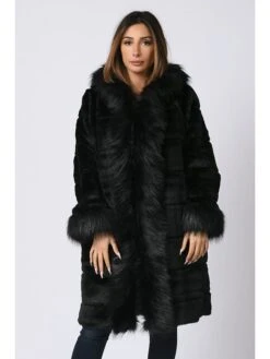 Übergangsmantel "Kim" In Schwarz