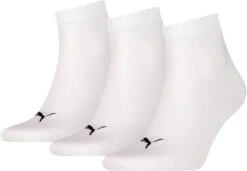 Puma 3er Pack Unisex Quarter Plain 3p Sneakersocken