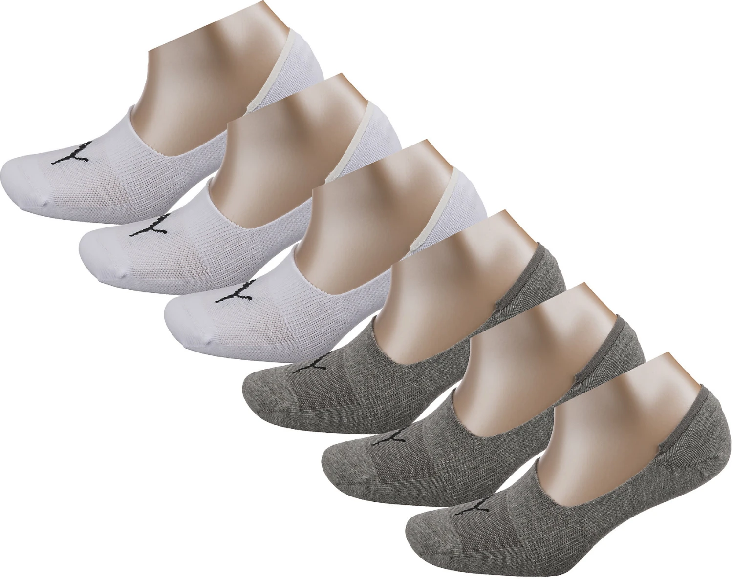 Puma 6er Pack Footie 6p Unisex Ecom Sneakersocken