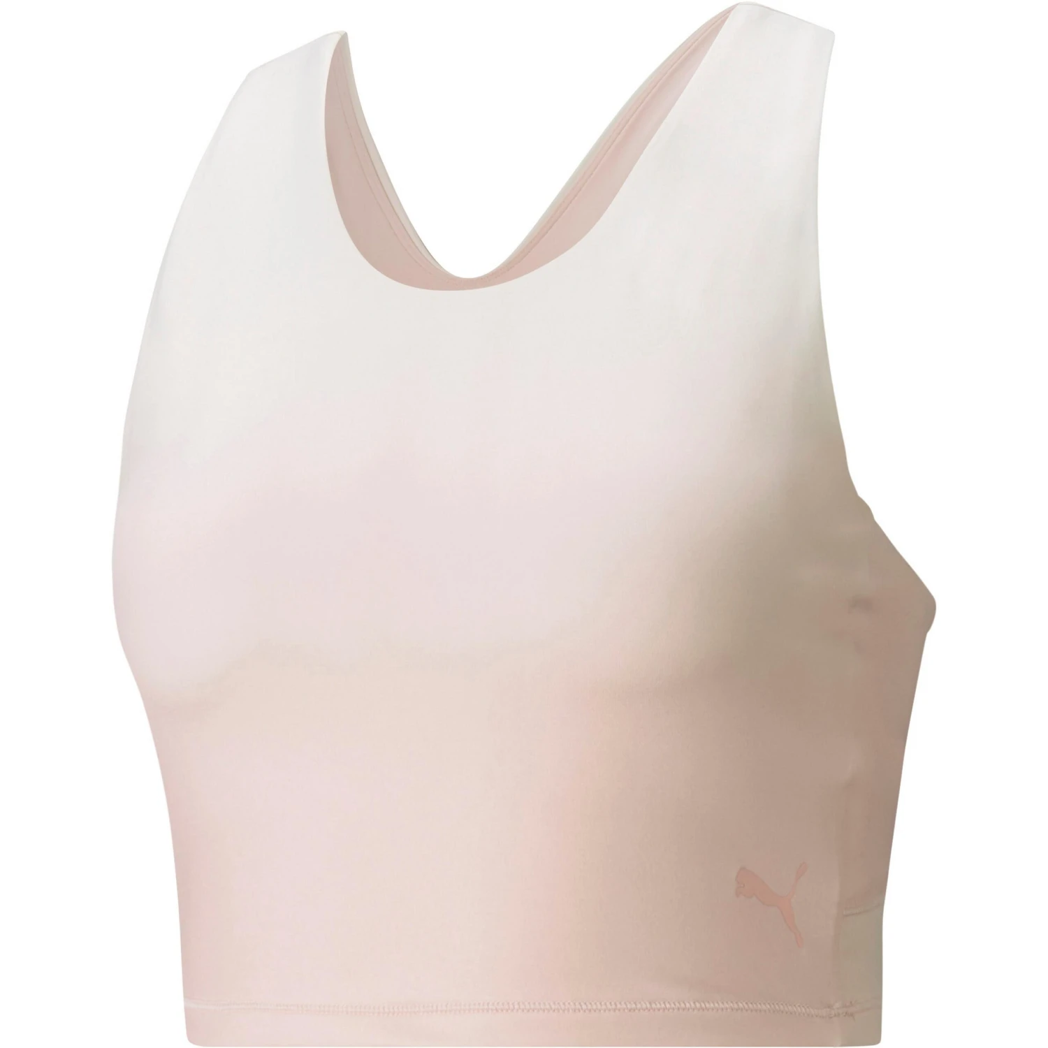 Puma Croptop STUDIO Ombre In Lotus-ivory Glow-ombre Print